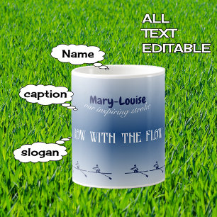 Mug Nom et texte personnalisés