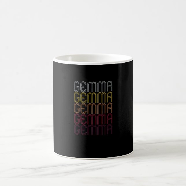 Mug Nom Gemma Cadeau Prénom personnalisé (Centre)