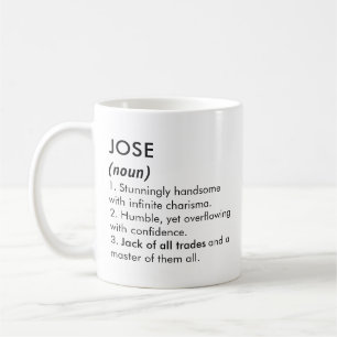 Mug Nom José, Nom modifiable, Nom personnalisé
