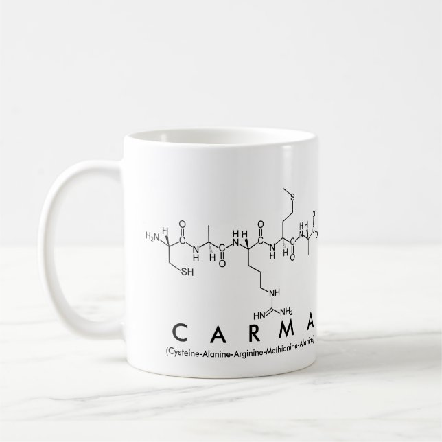mug nom peptide Carma (Gauche)