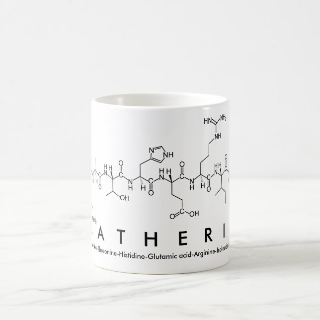 Mug nom peptide de la kathérine (Centre)