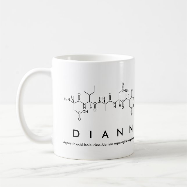 Mug nom peptide diann (Gauche)