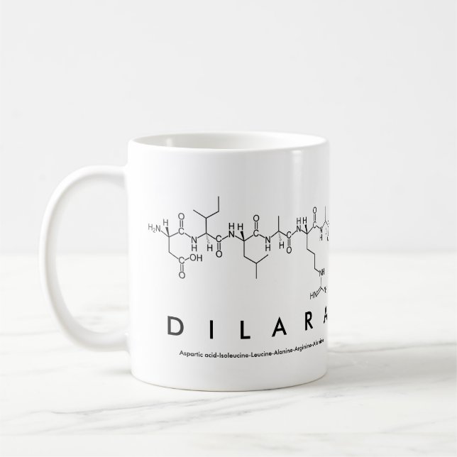 Mug nom peptide Dilara (Gauche)