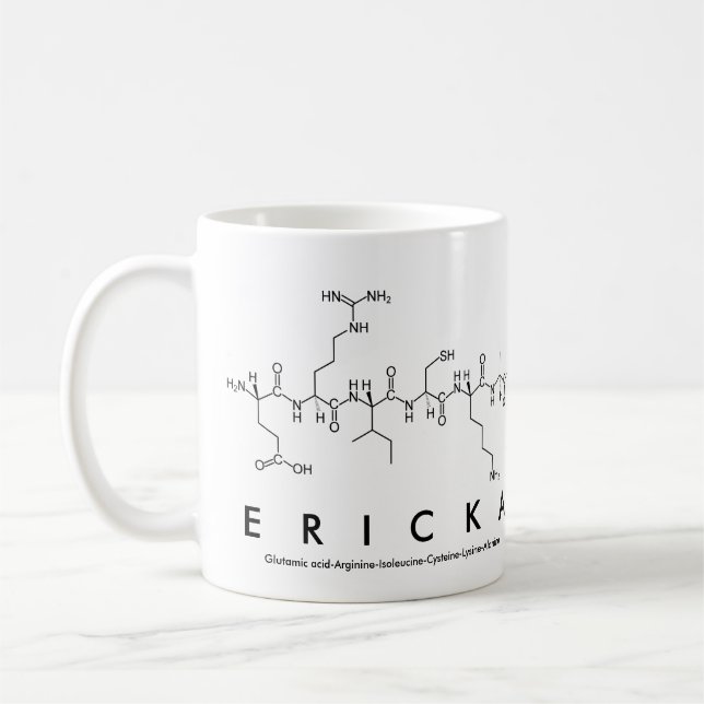 Mug nom peptide Ericka (Gauche)