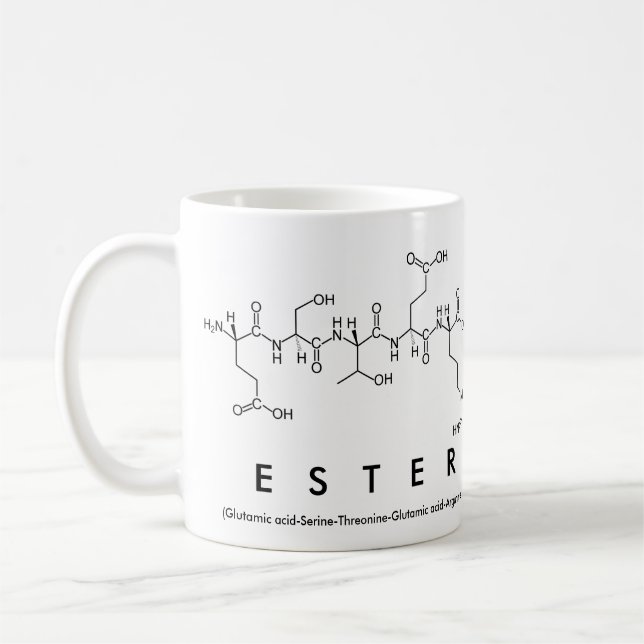 Mug nom peptide Ester (Gauche)