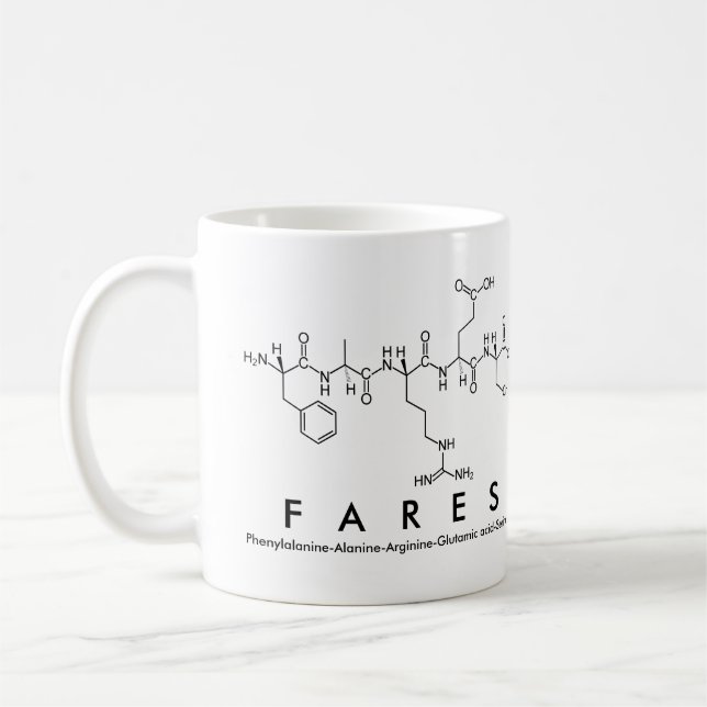 Mug nom peptide Fares (Gauche)