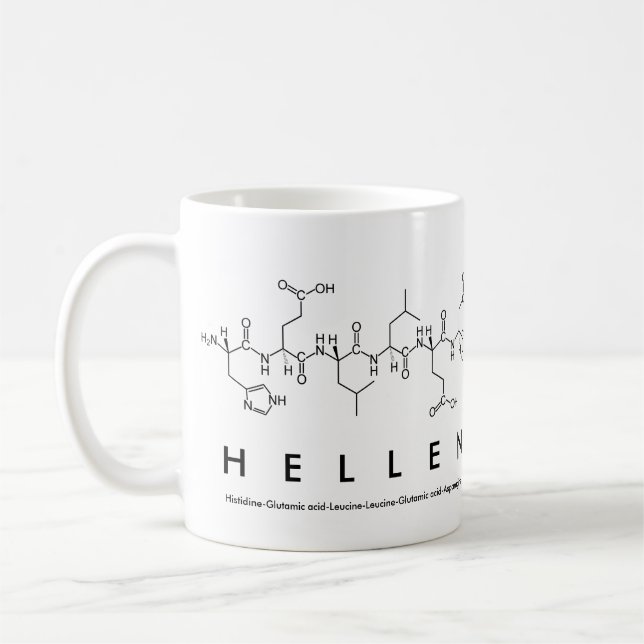 Mug nom peptide Hellen (Gauche)