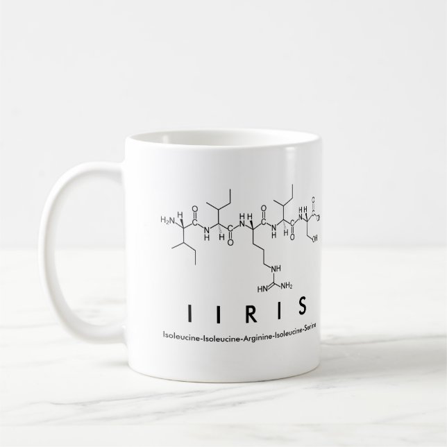 Mug nom peptide Iiris (Gauche)