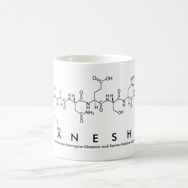 Mug nom peptide Kanesha (Centre)