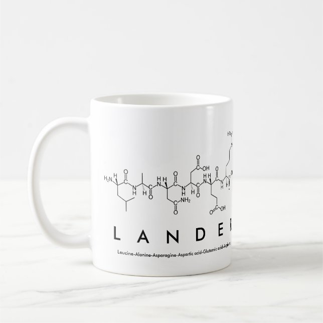 Mug nom peptide Lander (Gauche)