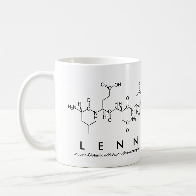 Mug nom peptide Lenn (Gauche)