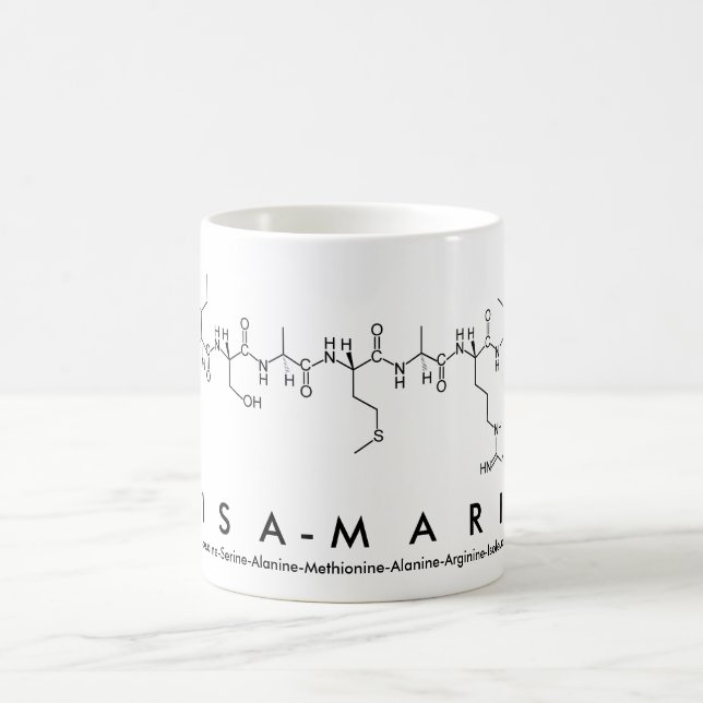 Mug nom peptide Lisa-Maria (Centre)