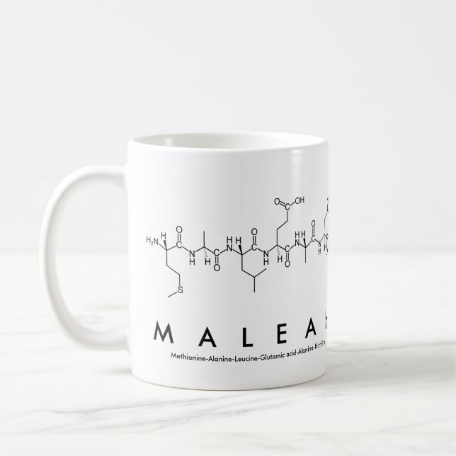 Mug nom peptide Maleah (Gauche)