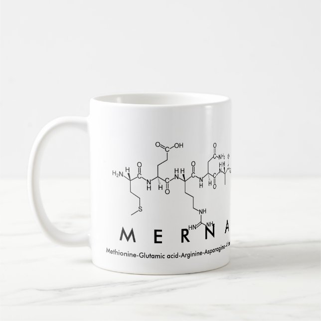 Mug nom peptide merna (Gauche)