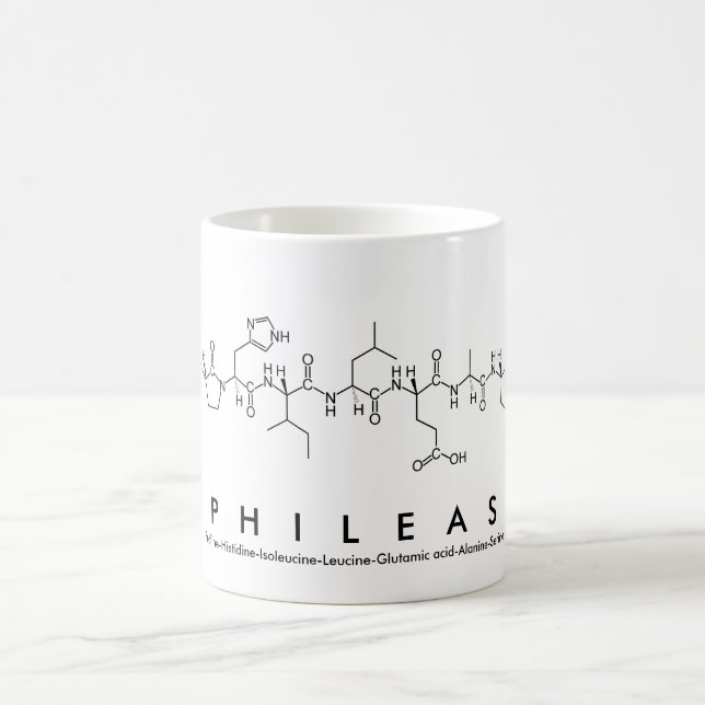 Mug nom peptide Phileas (Centre)