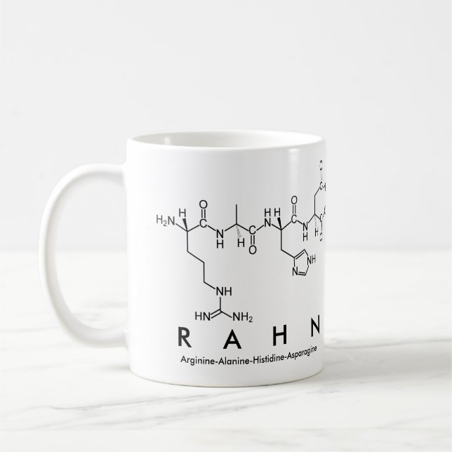 Mug nom peptide Rahn (Gauche)