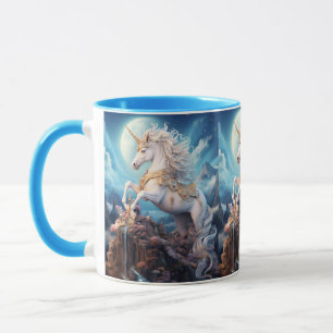 Mug Nom personnalisé belle licorne