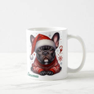 Mug Nom personnalisé, bulldog français