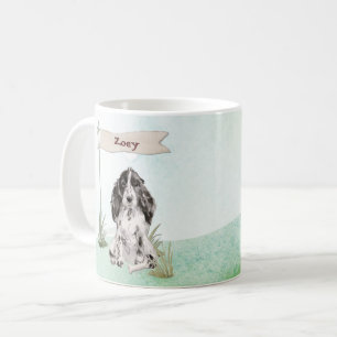 Mug Nom personnalisé Cocker Spaniel Pet Chien