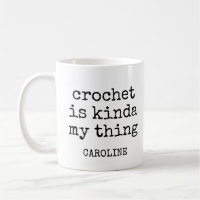 Nom personnalisé Funny Crochet Lover Humour Citati