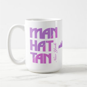 Mug Nom personnalisé Manhattan New York