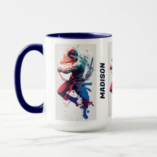 Mug Nom personnalisé Martial Arts