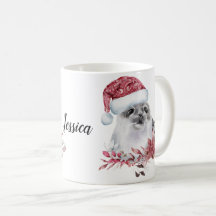 Nom personnalisé phoque de Noël