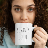 Nom personnalisé Police à la mode