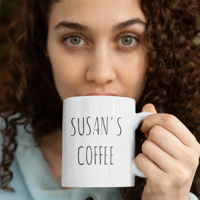 Mug Nom personnalisé Police à la mode (Créateur téléchargé)