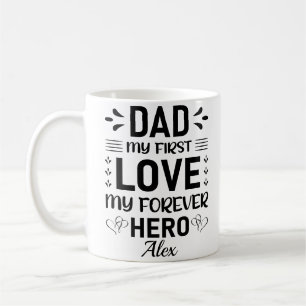 Mug Nom personnalisé pour la fête des pères