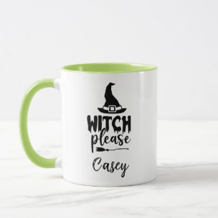 Mug Nom personnalisé ' Sortie S'il vous plaît'