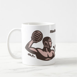 Mug Nom personnalisé Water Polo