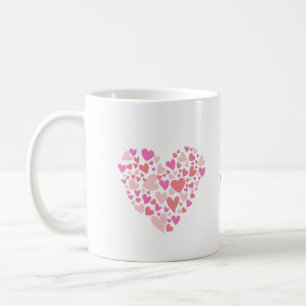 Mug Nom personnel avec coeur  