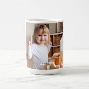 Mug Nom photo et script de votre enfant