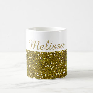 Mug Nom scintillant de coutume de parties