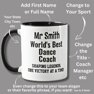 Mug Nom, Worlds Best Dance Entraîneur de danse
