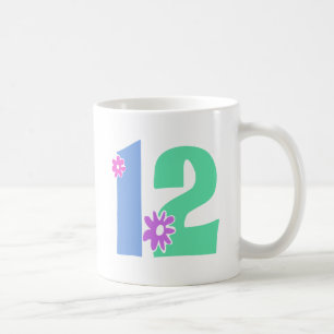 MUG NOMBRE DÉCORATIF 12