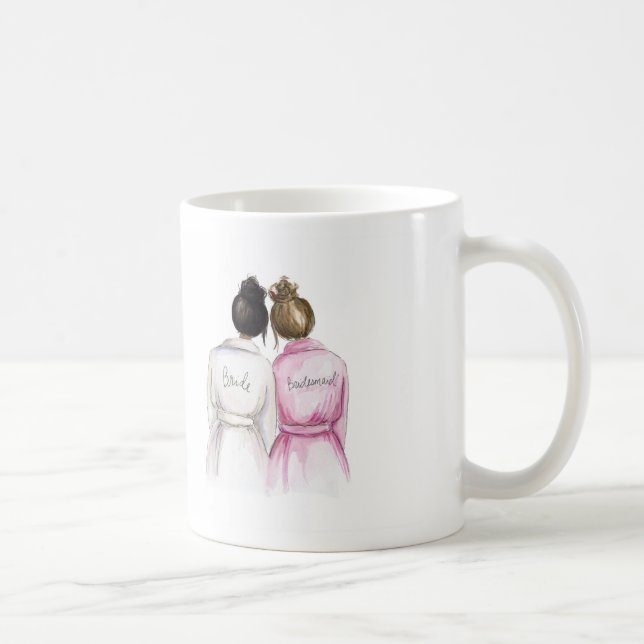 Mug Nomenclature de petit pain de brune de jeune (Droite)
