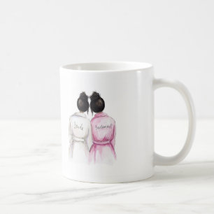 Mug Nomenclature de petit pain de noir de jeune mariée