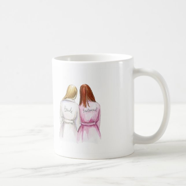 Mug Nomenclature rouge de longue jeune mariée de Bl de (Droite)