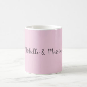 Mug Noms de couple classiques uniques professionnels