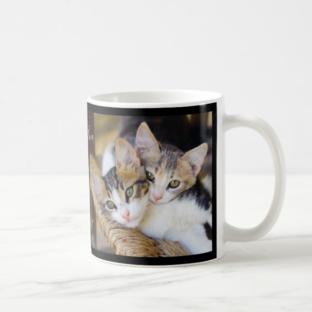 Mug Noms des photos de chat (Droite)