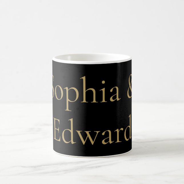 Mug Noms Noir Et Or (Centre)