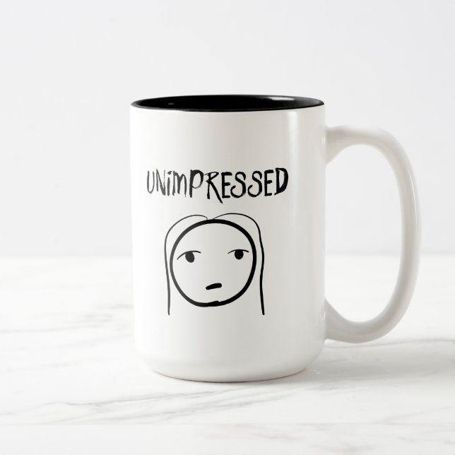 Mug non impressionné (Droit)