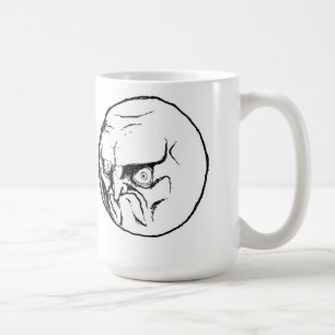 Mug NON Visage de rage