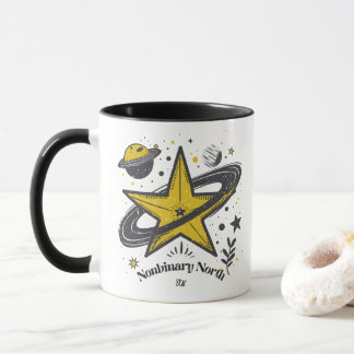Mug Nonbinary North Star Shirt – LGBTQ Camping Pride