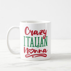 Mug Nonna italienne folle