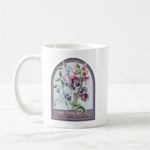 Mug Nonna Vintage Floral Grand-mère