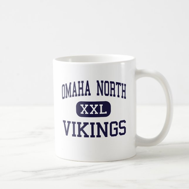 Mug Nord d'Omaha - Vikings - haut - Omaha Nébraska (Droite)
