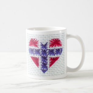 Mug Nordic norvégien Norvège de point de croix de